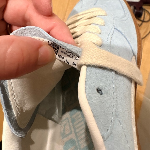 Puma Palermo Light Blue Sneakers - Picture 5 of 7